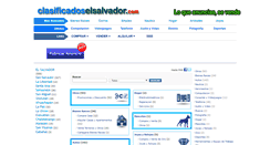 Desktop Screenshot of clasificadoselsalvador.com